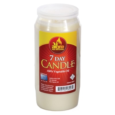 Ner Mitzvah Bougie de 7 jours 1 ea, 4,29 $/1ch