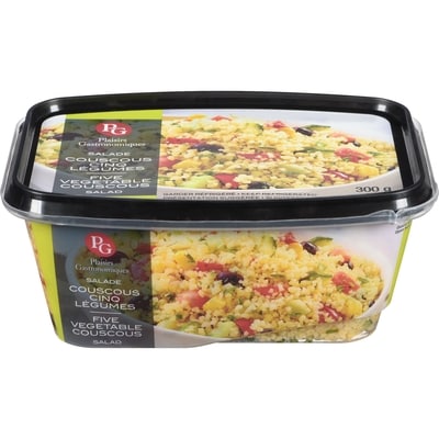 Plaisirs Gastronomiques Five Vegetable couscous Salad 300 g, $2.26/100g