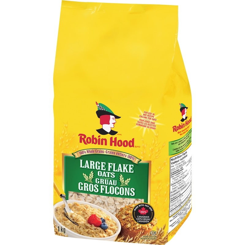 100% Whole Grains Large Flake Oats