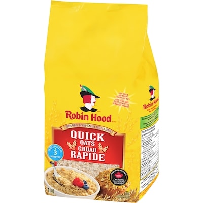 gruau rapide à grains entiers 100%
