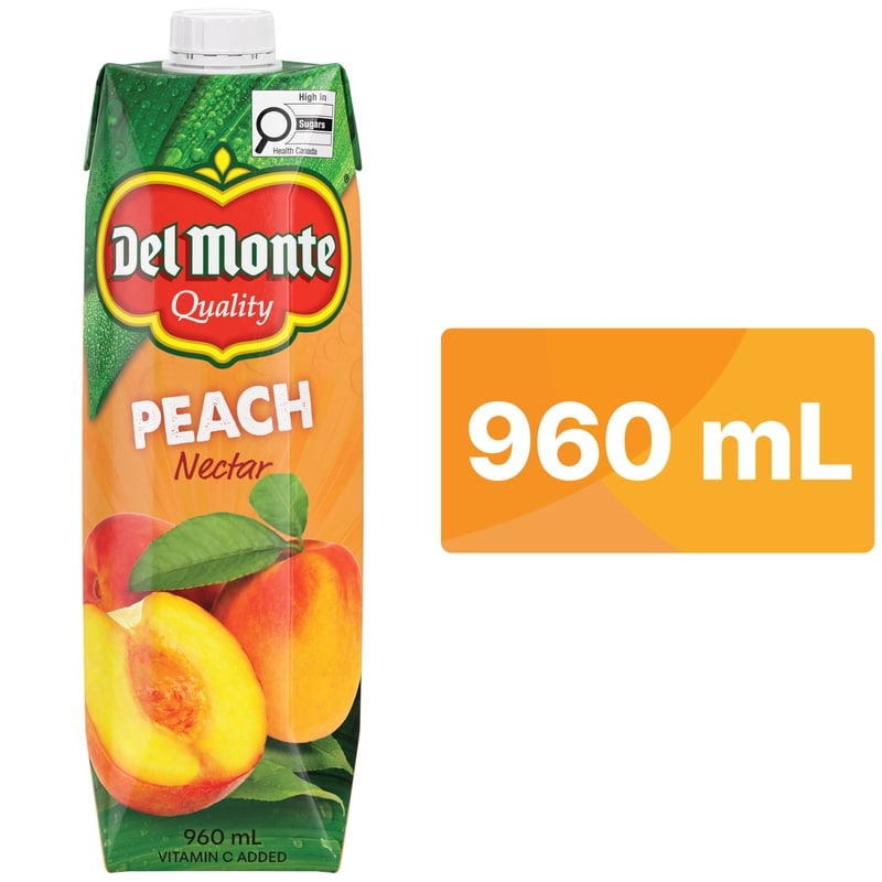 Del Monte Peach Nectar - 960 ml | Zehrs