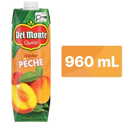 Del Monte Nectar de pêche 960 ml, 0,23 $/100ml