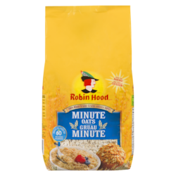Robin Hood gruau minute à grains entiers 100% 1 kg, 0,48 $/100g