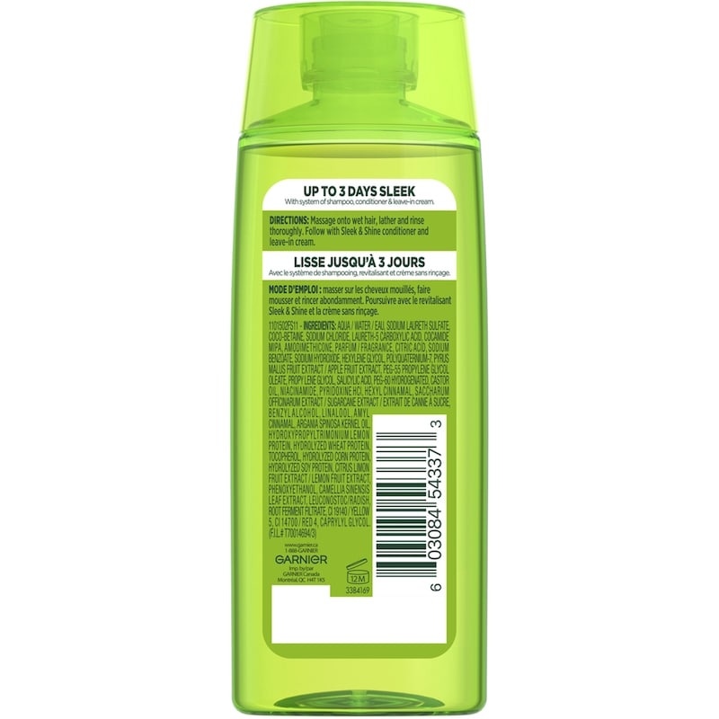 Fructis Frizz-Free Sleek and Shine Shampoo