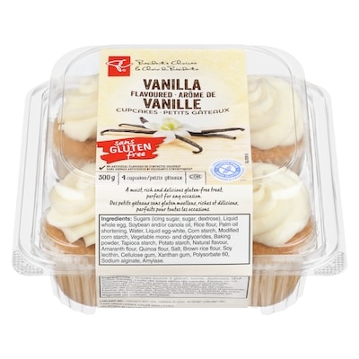 President's Choice Cupcakes Vanilla Flavoured 300 g, $2.00/100g