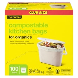 Compostable Kitchen Bags for Organics Club Size