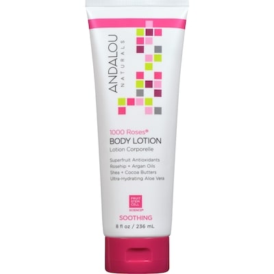 Andalou Naturals Body Lotion, 1,000 Roses 236 ml, $5.93/100ml