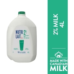 Nutrilait 2% Milk 4 l, $0.20/100ml