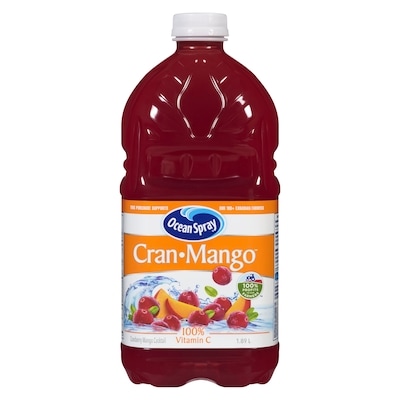 Ocean Spray Cranberry Mango Cocktail 1.89 l, $0.15/100ml