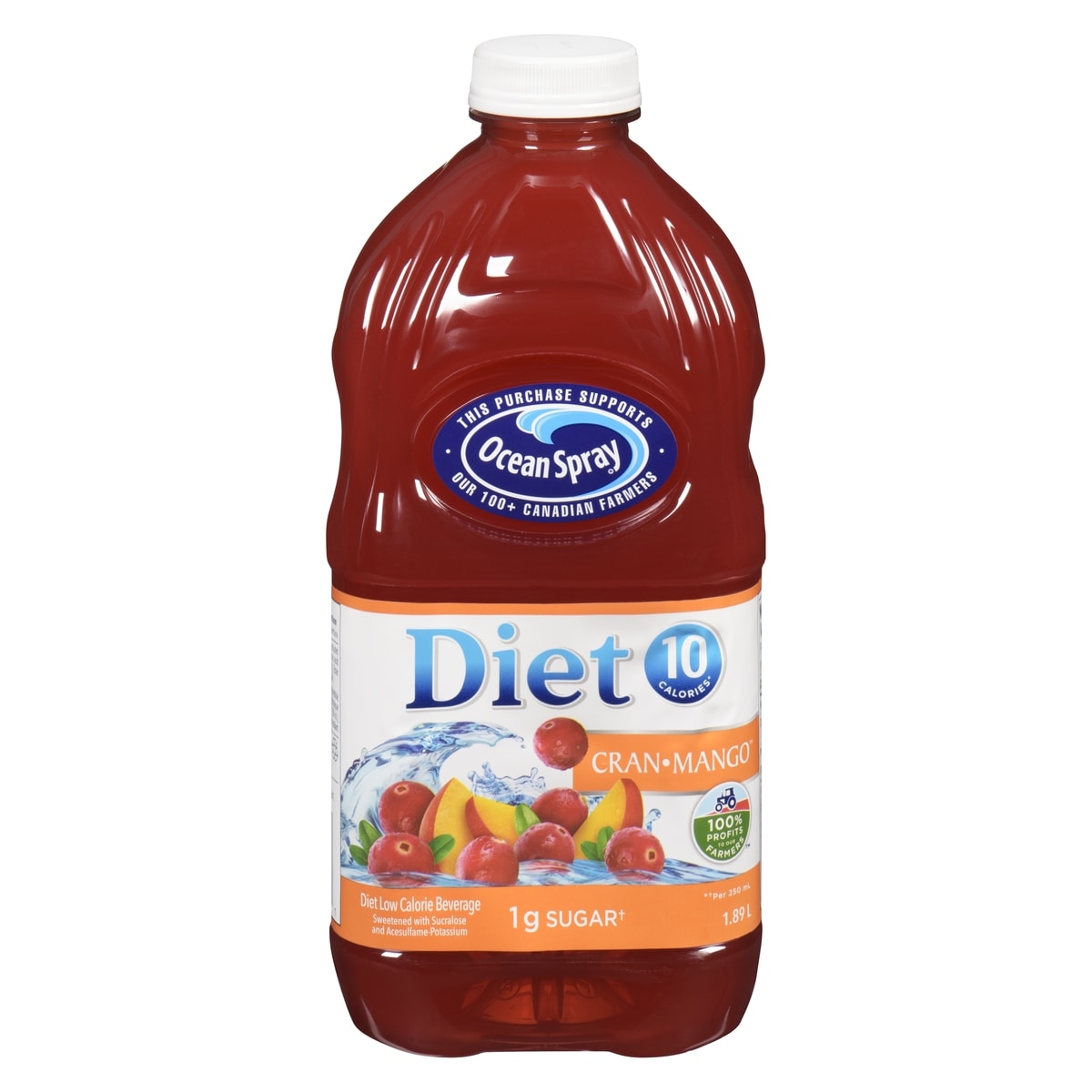 Ocean Spray Diet Cranberry Mango Cocktail 1.89 l, $0.24/100ml