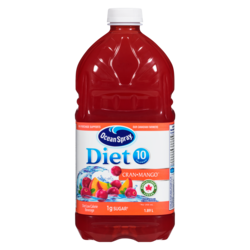 Ocean Spray Diet Cranberry Mango Cocktail 1.89 l, $0.26/100ml
