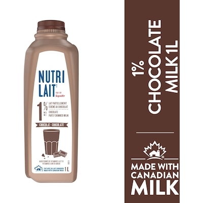 Nutrilait Chocolate Milk 1 l, $0.20/100ml