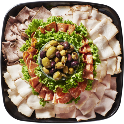 null 24hr Notice Required - Deluxe Sliced Meat Platter (Regular) 1 kg, $3.28/100g