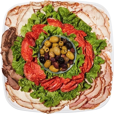 null 24hr Notice Required - Deluxe Sliced Meat Platter (Large) 1.7 kg, $50.00/1ea