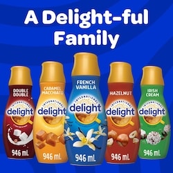 French Vanilla Flavoured Fat Free Coffee Creamer, 63 Servings