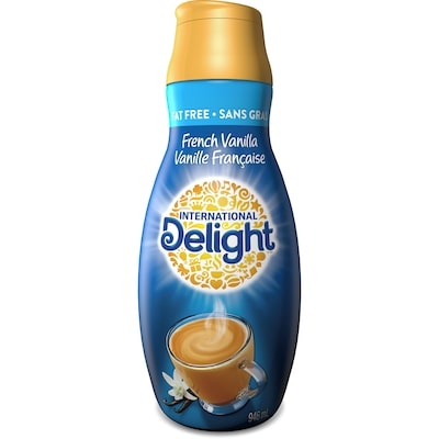 International Delight Vanille française sans gras, colorant à café, 63 portions 946 ml, 0,74 $/100ml