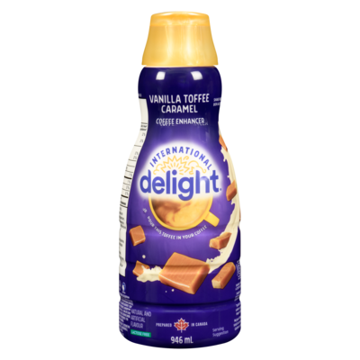 International Delight Vanilla Toffee Caramel Coffee Creamer, 63 Servings 946 ml, $0.53/100ml