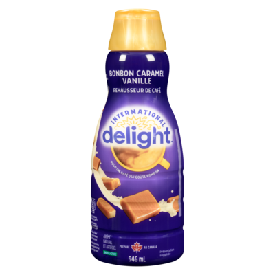 International Delight Bonbon caramel vanille colorant à café, 63 portions 946 ml, 0,53 $/100ml