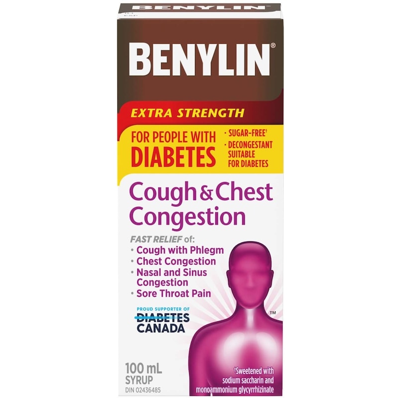 Cough & Chest Congestion, Extra Strength for Diabetics