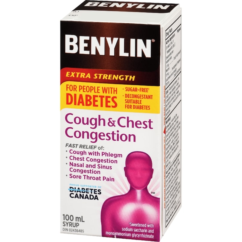 Cough & Chest Congestion, Extra Strength for Diabetics