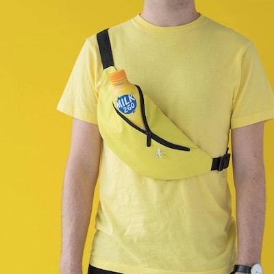 Lait partiellement écrémé aux bananes 1 %