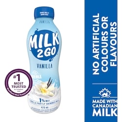 1% Vanilla Partly Skimmed Milk