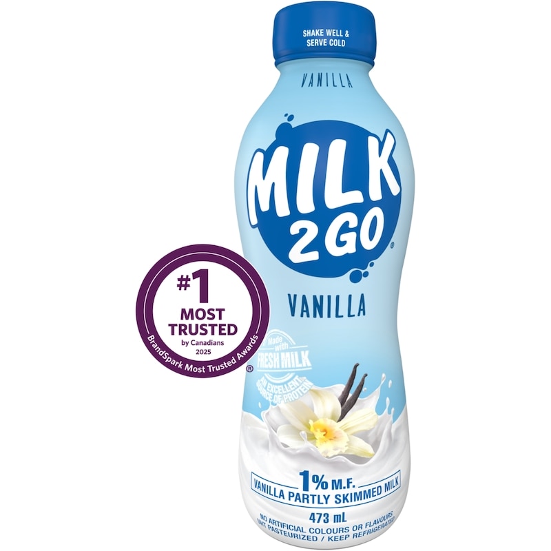 1% Vanilla Partly Skimmed Milk