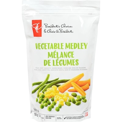 President's Choice Vegetable Medley  750 g, $0.67/100g