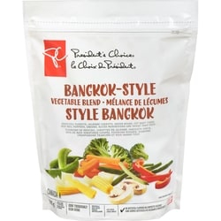 President's Choice Bangkok-Style Vegetable Blend  500 g, $1.00/100g