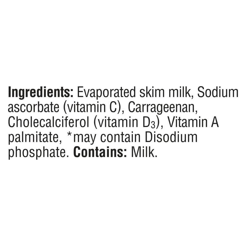 Fat Free Evaporated Skim Milk