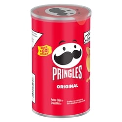 Pringles Potato Chips, Original, 67 g, $2.22/100g