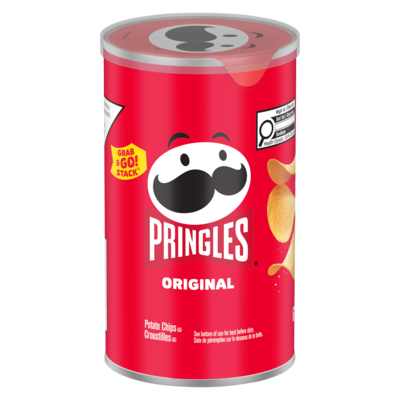 Pringles Small Can Original 67 g, $2.22/100g