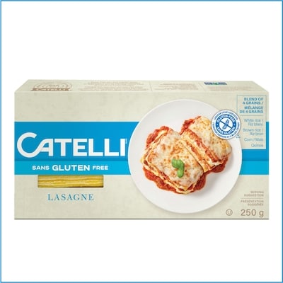 Catelli Gluten Free, Lasagne Pasta 250 g, $1.60/100g