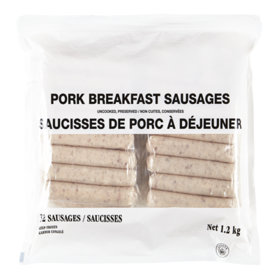 null Pork Breakfast Sausage, Club Pack $14.31/1kg $6.49/1lb