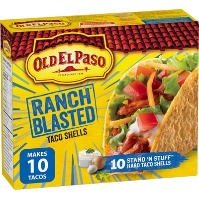 Old El Paso Ranch Blasted Stand N' Stufftm Taco Shells 153 g, $2.29/100g