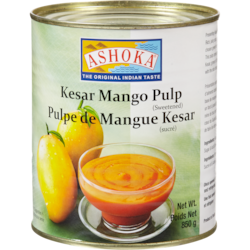Ashoka Pulpe de mangue kesar 850 g, 0,53 $/100g