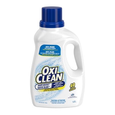 Oxi Clean White Revive™ Laundry Stain Remover Liquid 1.47 l, $0.75/100ml
