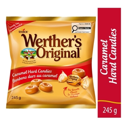 Werther’s Original Bonbons durs au caramel 245 g, 2,04 $/100g
