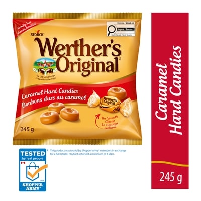 Werther’s Original Bonbons Éclairs caramels mous  245 g, 2,44 $/100g