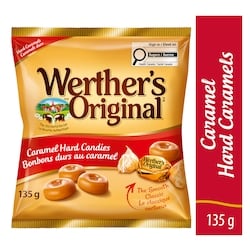 Werther’s Original Bonbons durs au caramel 135 g, 2,96 $/100g