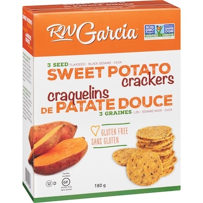 Craquelins patate douce et 3 graines RW Garcia