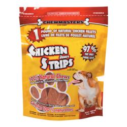 Chew Masters Lanières de poulet Chewmasters pour chien 454 g, 3,52 $/100g
