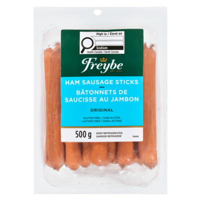 Freybe Ham Sticks, Original 500 g, $23.96/1kg $2.40/100g