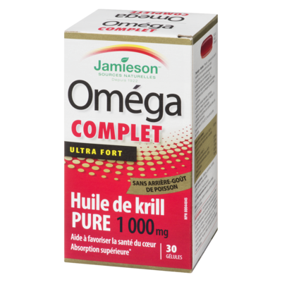 Oméga Complet - Super Krill 1 000 mg