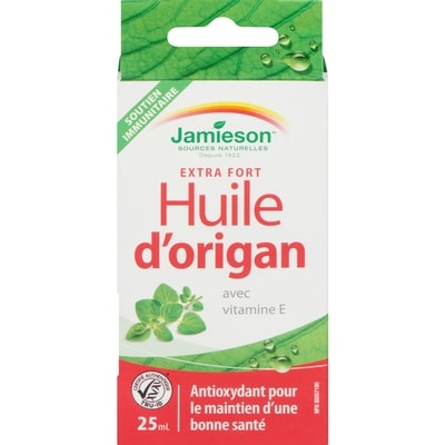 Jamieson Huile d’origan extra forte avec vitamine E 25 ml, 103,96 $/100ml