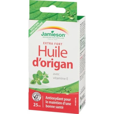 Huile d’origan extra forte avec vitamine E