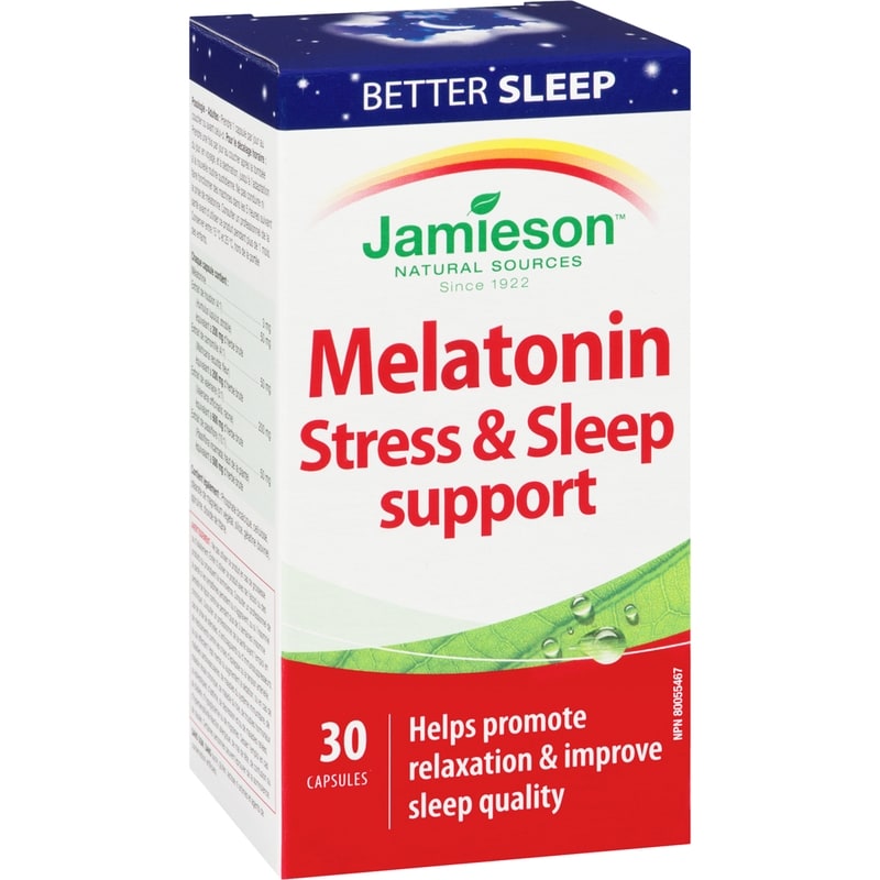 Melatonin Stress and Sleep Support