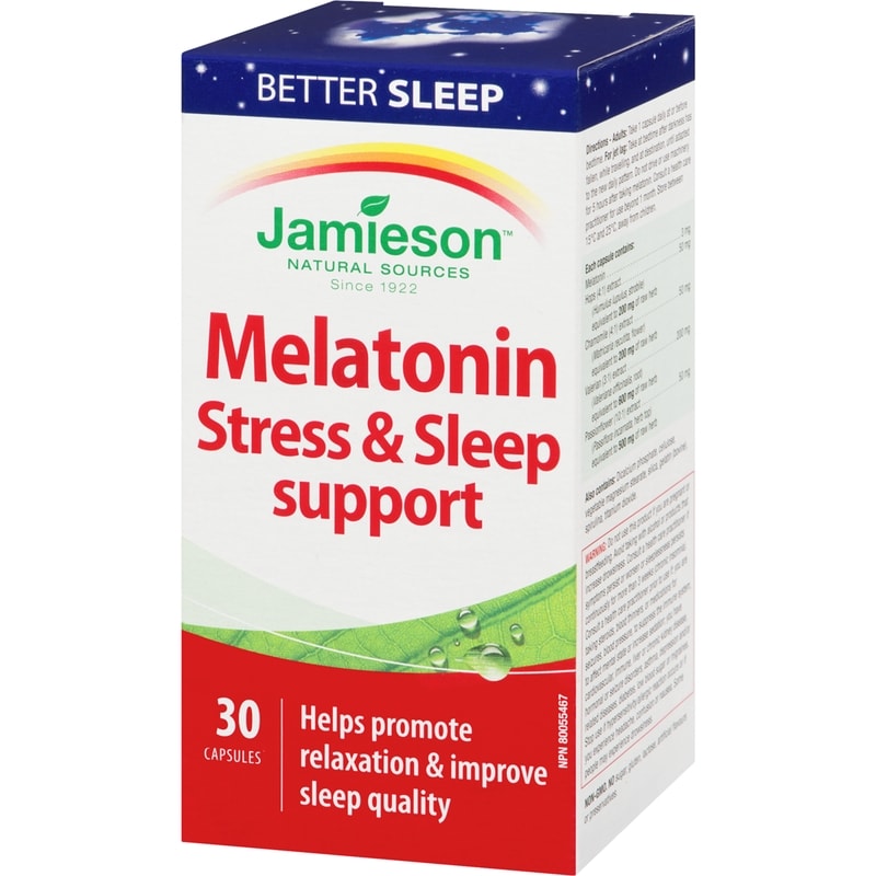 Melatonin Stress and Sleep Support