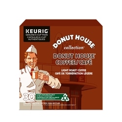 Donut House Light Roast K-Cup Coffee Pods, 30 Count 30 ea, $0.57/1ea