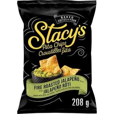 Stacy’s Croustilles de pita Saveur Jalapeño rôti 208g 208 g, 2,40 $/100g